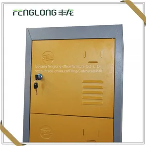 Steel Storage Cube 6 Door Locker / Metal Storage 6 Door Locker / 6 Door Locker thumbnail-4