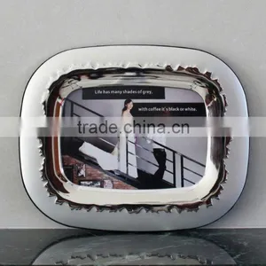 2016 Fashion Sex Girl Photo Funia Silver Metal Frame Photo thumbnail-2