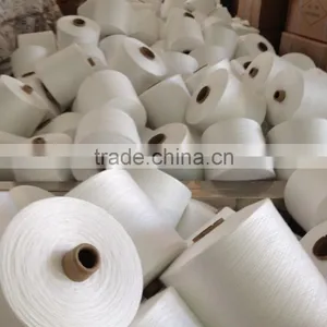 Chinese Manufacturer Welljoy Polyester Raw White Thread thumbnail-2