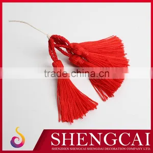 Cheap Classical Tassel Fringe Tiebcks,Mini Bookmark Tassel thumbnail-2