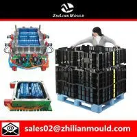 Customized Industrial Plastic Pallet Box Mould thumbnail-1