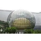 3mm - 19mm Curved Tempered Glass Sheets , Spherical Float Glass thumbnail-1