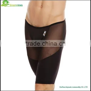 High Quality Pants Men Underwear Lingerie Made in Poland Men Middle Pants Sports Wear Siamese Trousers Men Boxer Shorts thumbnail-2
