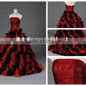 New Style Beading Wedding Dress,wedding Gown, Bridal Dress,bridal Gown MR-2-0058 thumbnail-1