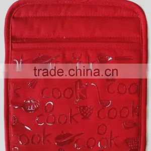 Wholesale 100% Cotton Twill Hight Quanlity Silicone Printed Pot Holder thumbnail-1