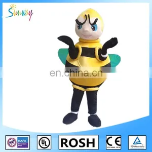 OEM Design Lovely Inflatable Bee Fur Costume for Advertising thumbnail-2