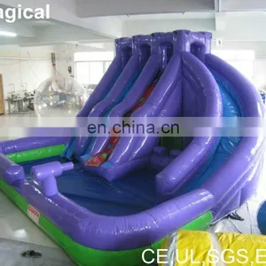 Purple Inflatable Water Slide/water Park Toys thumbnail-1