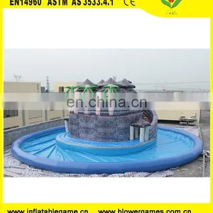 Giant Inflatable Bouncy Castle Slides Combo Water Part Pool House thumbnail-1