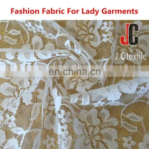 AL955 Shaoxing JC100% Polyester Wholesale Guipure Lace Fabric African thumbnail-3