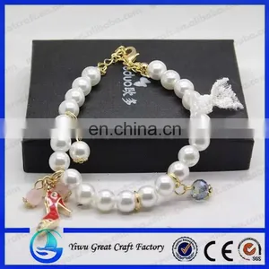 Pearl Hand Chain Alloy Pendants Bracelet Produce and Wholesale thumbnail-6