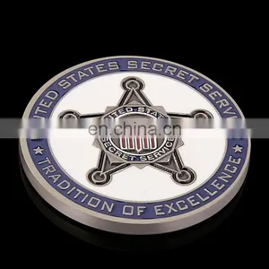 Hot Sale High Quality Custom Designed 3Dlogo Embossed at Double Sides Miami City Coin thumbnail-4