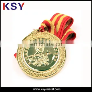 Custom Metal Military Medal With Ribbon thumbnail-3