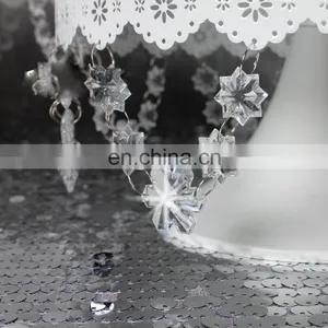 Custom Design Plexiglass Acrylic Plastic Pendant, Wrought Iron Cake Stand thumbnail-2