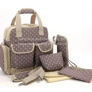 Good Selling Full Printed Diaper Bag With Tote Handle From China thumbnail-1