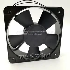 CNDF ac Cooling With Pull Copper and 2 Ball Bearing Cooling Fan 200x200x60mm 110/120VAC Cooling Fan thumbnail-4