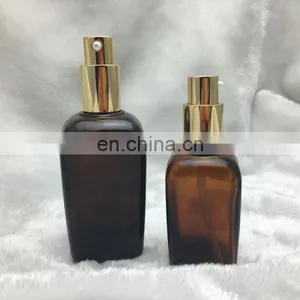 Amber Square Empty Essential Oil Bottles 50ml 100ml thumbnail-4