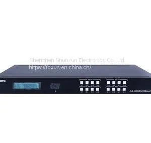 4k@60HZ, HDCP2.2 4x4 HDBaseT Matrix thumbnail-1