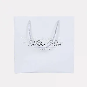 Luxury Kraft Paper Bag Flat With Handle Custom thumbnail-3