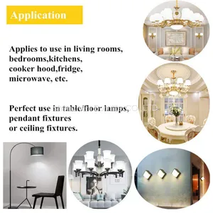 360 Degree LED Mini Bulbs E11 Small Edison Screw Glass Body Bulb Light thumbnail-4