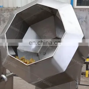 CE Approved Commercial Used Potato Chips Snacks Food Flavoring Seasoning Mixing Machine thumbnail-1