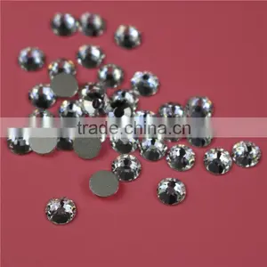 Top Quality Clear Crystal Flatback Non Hot Fix Rhinestone for Nail Art thumbnail-1