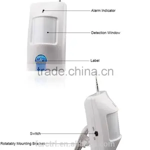 Wireless Indoor PIR Detector Pet Immunity Infrared Motion Detector Alarm System PIR Sensor thumbnail-3