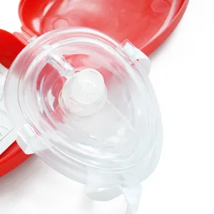 Replaceable One Way Value CPR Mask First Aid Training CPR Face Shield Emergency Mask With Hard Case CPR Mask thumbnail-4