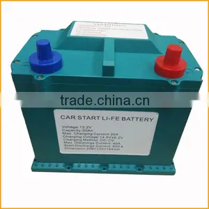 Lithium Iron Phosphate Batteries Pack for Auto Car Battery 12V Starter Battery thumbnail-1