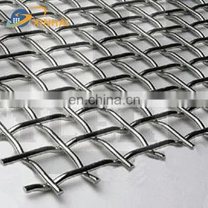 High Tensile and High Sieve Net Rate Woven Crimped Galvanize Iron Wire Mesh for Sale thumbnail-1