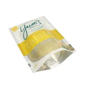Waterproof 250G 500G Plastic Transparent Stand Up Sugar Candy Mylar Food Bags With Airtight Zipper thumbnail-3