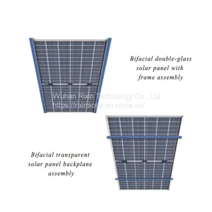 Rixin BIPV Solar Panels All Black Monocrystalline Silicon Solar Panel 6v 540w thumbnail-3