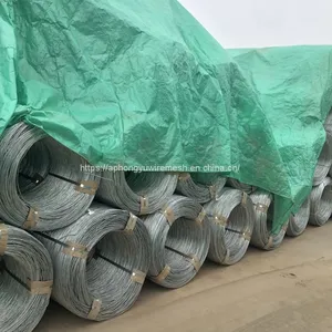 Galfan Wire for Making Gabions Gaviones Wire Zinc al 10% 2.7 3.4 2.2mm Wire Diameter thumbnail-3