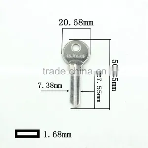 13.1/2.CF High Quality Door Key Blank thumbnail-2