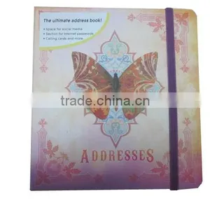Beautiful Hardcover B5 Size Note Book With Elastic Ribbon thumbnail-1