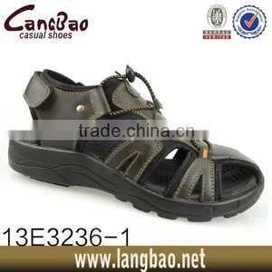 Mens Office Caesar X Over Tan Leather Sandals Size 7 thumbnail-1