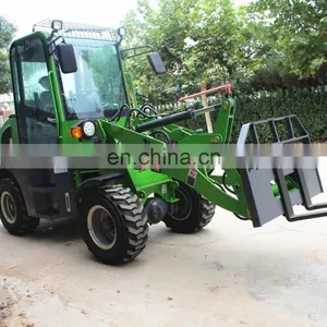 Zl08 Diesel Mini CE 0.8T Front Wheel Loader With Quick Coupler thumbnail-3