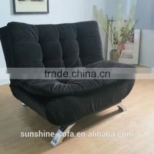 Modern Fabric Recliner Home Furniture Folding Single Sofa Bed thumbnail-4