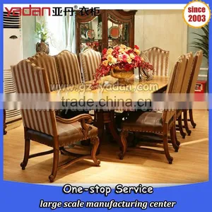 Wooden Dining Set Dining Table and Chair thumbnail-6