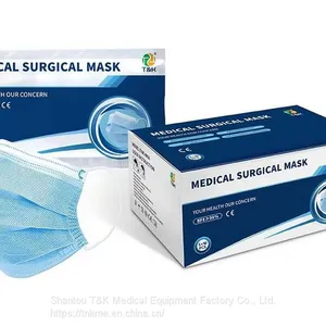 3 Ply Type IIR Medical Surgical Mask (Ear-Loop) CE Marked and Meets the Requirements of EN14683:2019 Type IIR thumbnail-1
