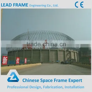 Large Span Space Frame Vaulted Roof for Coal Storage thumbnail-3