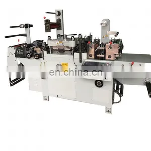 Automatic Leather Tag Paper Gold Label Hot Foil Stamping Machine thumbnail-3