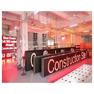Outdoor Advertising Highway Motorway Fixed Information Variable Message Signs P16 P20 P25 P31.25 LED Traffic Display thumbnail-1