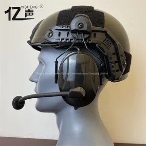 Professional Wireless Noise Reduction Intercom Fast Helmet “YISHENG” YS-DJ-02H Series thumbnail-1