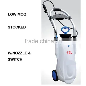 Low MOQ Warehouse Stocked 12L Garden Trolley Kanpsack Pressure Sprayer thumbnail-1