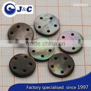 J&C Brown MOP Shell Buttons,pearl Shell Buttons for Fashion Shirt.BR047, BR051 thumbnail-3