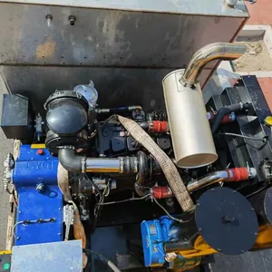 2000bar 32L/Min Ultra High Pressure Hydro Jetting Machine Water Jet Cleaner Road Mark Removal Machine thumbnail-4