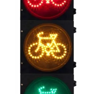Traffic Lights at the Intersection of Non - Motorized Lanes in Xi'an Hualang thumbnail-1