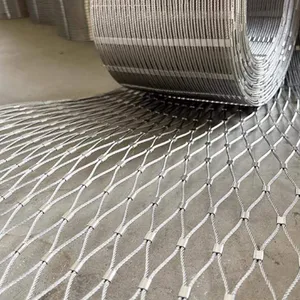 Stainless Steel Wire Rope Weave Decorative Mesh 7x7/7x19 Cable Protection Braided Products thumbnail-2