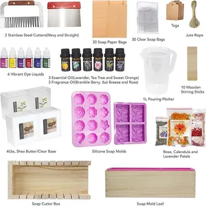 Large-sized Luxury Soap-making Kit, One-piece Soap-making Supplies, DIY Craft Kit thumbnail-2