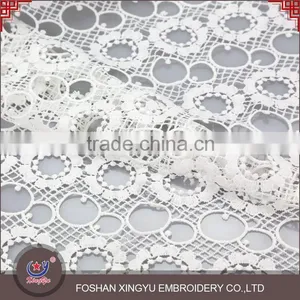 New Product Soft Beautiful Flower Embroidery Design Bridal Mesh Fabric for Wedding Dress thumbnail-1